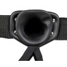 Real Rock Gode ceinture vibrant Hollow Vibe RealRock 20 x 4.5cm Noir